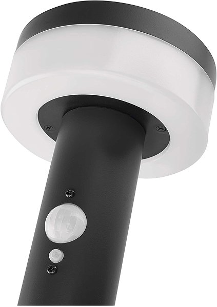 Garden lighting EMOS TERION LED solar bollard, with dusk sensor, 12.5 × 12.5 × 50 cm .