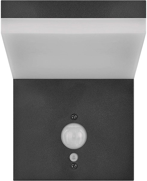 Garden lighting EMOS VEREA LED solar wall light, with dusk sensor, 10.7 × 15.4 × 13 cm .