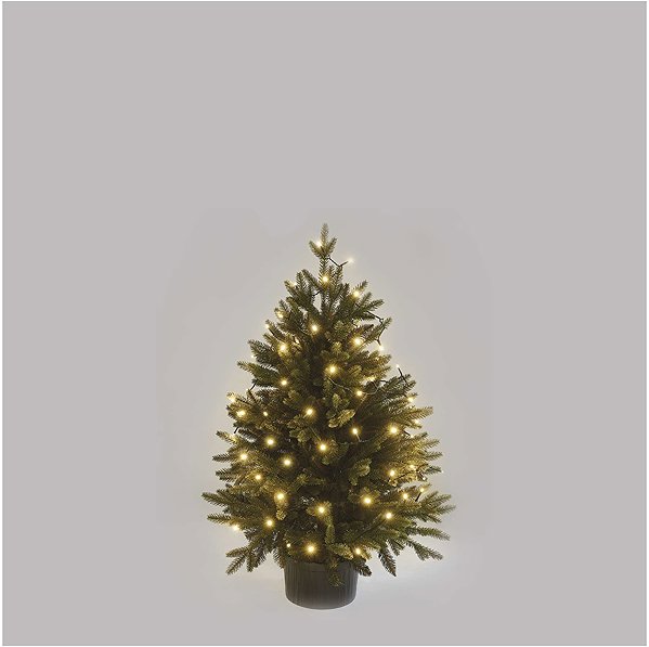 Lichterkette EMOS LED-Weihnachtskette, 8 m, innen und außen, warmweiß, Programme, Timer ...