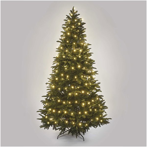 Lichterkette EMOS LED-Weihnachtskette, 50 m, für den Innen- und Außenbereich, warmweiß, Programme, Timer ...