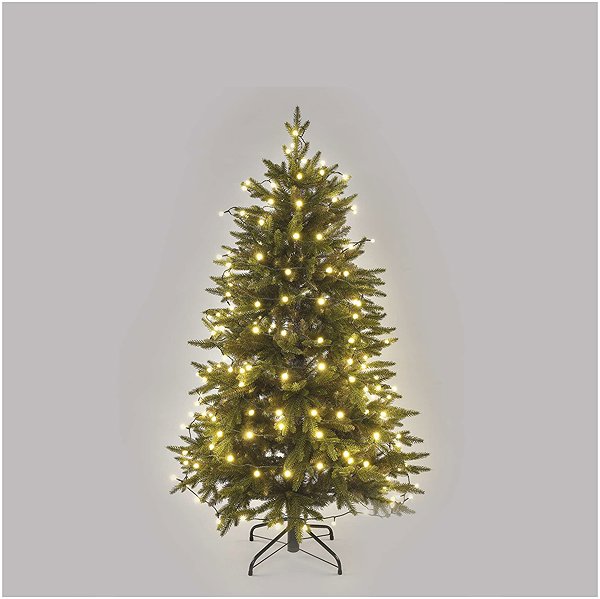 Lichterkette EMOS LED-Weihnachts-Cherry-Kette - Kugeln, 20 m, innen und außen, warmweiß, Programme, Timer ...