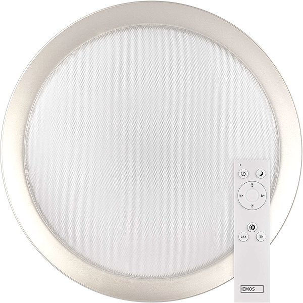 Deckenleuchte EMOS SABI LED 40 cm, 30 W, warm-kaltweiß, dimmbar mit Fernbedienung ...