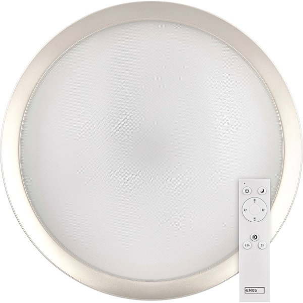 Deckenleuchte EMOS SABI LED 50 cm, 45 W, warm-kaltweiß, dimmbar mit Fernbedienung ...
