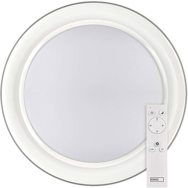 Deckenleuchte EMOS REMI LED 51 cm, 45 W, warm-kaltweiß, dimmbar mit Fernbedienung ...