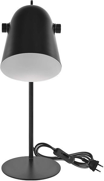 Tischlampe EMOS NINA für E27 Glühbirne, schwarz ...