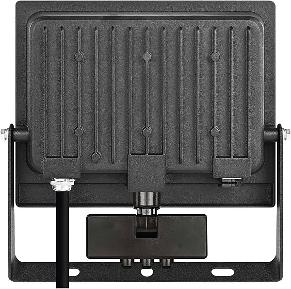 LED Reflector EMOS TAMBO EVO with motion sensor, 50W, 5,000lm, IP65, black ...