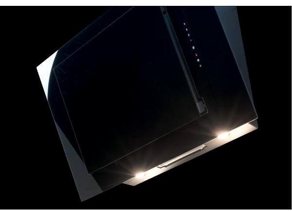 Extractor Hood CATA THALASSA STAINLESS STEEL BLACK GLASS 600 Features/technology