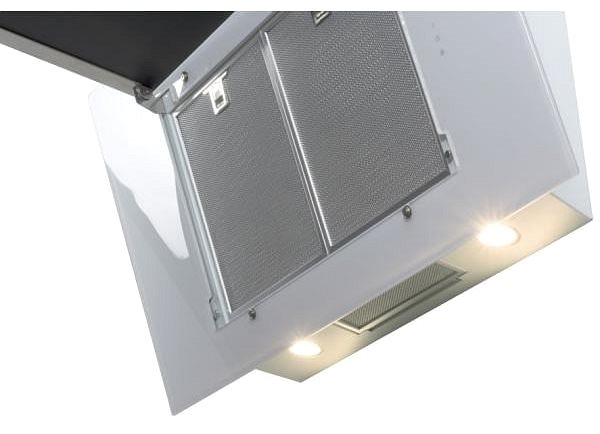 Extractor Hood CATA THALASSA STAINLESS WHITE GLASS 900 Features/technology