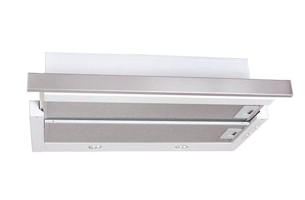 Extractor Hood CATA EMPIRE VD 208060 Grey/Stainless Steel Lateral view