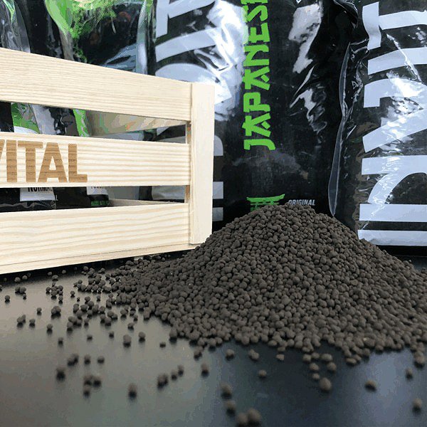 Aquarium substrate INVITAL Japanese Soil 8 l Normal .