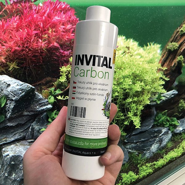 Aquarium Water Care INVITAL Carbon 250ml .