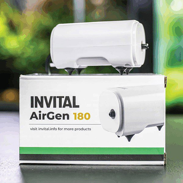 Aquarium ventilation INVITAL AirGen 180 air motor 3 l/min .