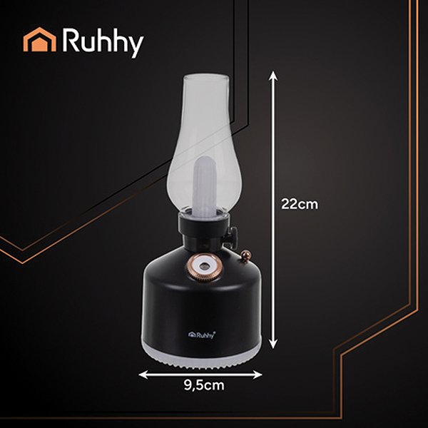 Aroma diffuser Ruhhy Diffuser with night lamp and 14 colours - retro design .