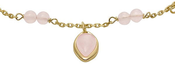 Emporio Armani Ladies' Rose Quartz Bracelet EGS3118710.