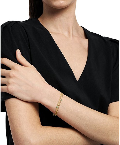 Emporio Armani Ladies' Aventurine Bracelet EGS3226710 .