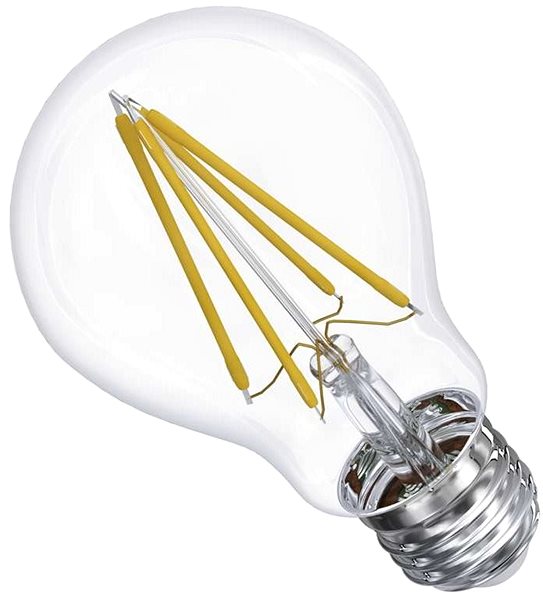 LED izzó EMOS LED izzó Filament A60 A++ 8W E27 meleg fehér Oldalnézet