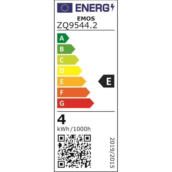 LED-Birne Emos Led-Glühbirne Classic JC 4W G9 warmweiß 2 Stück Energielabel