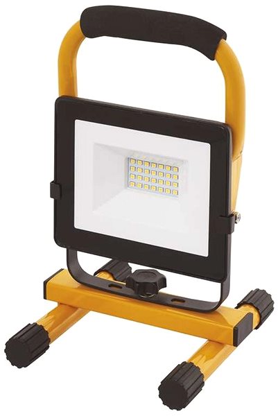 LED-Strahler EMOS LED-Reflektor tragbar Seitlicher Anblick