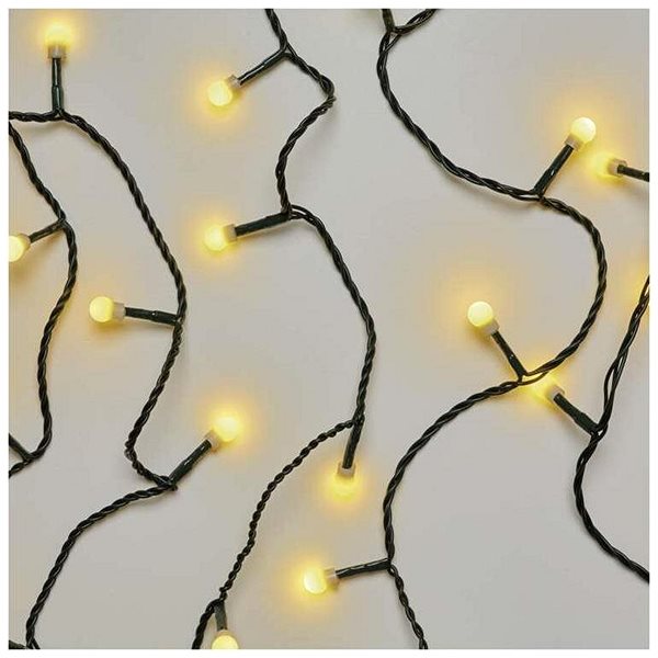 Lichterkette EMOS LED-Weihnachtslichterkette Kerzen - rund, 48 m, innen und außen, warmweiß, Timer Mermale/Technologie