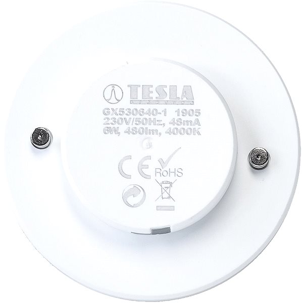 LED-Birne TESLA LED 6 Watt GX53 4000K Anschlussmöglichkeiten (Ports)