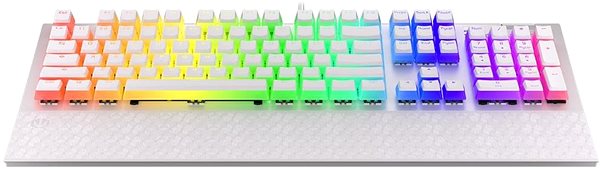 Gaming-Tastatur Endorfy Omnis Pudding Onyx White Brown, US layout ...