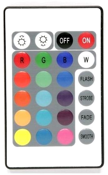 Remote control for 72W RGB strip.