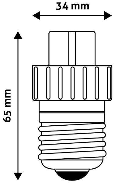 Adapter Entac Bulb Adapter - E27 to G9, 3 pcs ...