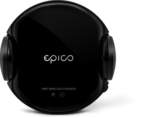 Držák na mobilní telefon Epico Wireless Charging Sensor Car Holder 10W/7.5W/5W, černý Screen
