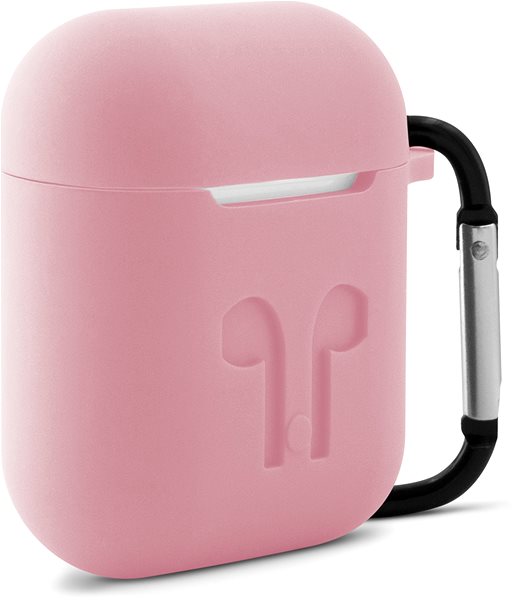 Headphone Case Epico Airpods Case Outdoor Light Pink Lateral view