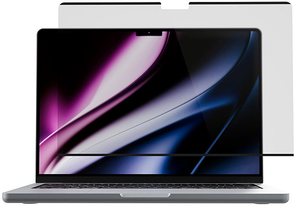 Sichtschutzfolie Epico Privacy & AntiBlue FlexiMagnetic Filter für MacBook Pro 14