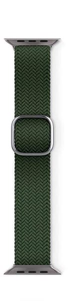 Szíj Epico Apple Watch 38mm / 40mm / 41mm szőtt textil szíj - olívzöld ...