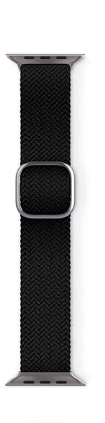 Szíj Epico Apple Watch 42mm / 44mm / 45mm szőtt textil szíj - fekete ...