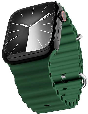 Remienok na hodinky Epico Ocean na Apple Watch 38/40/41 zelený ...