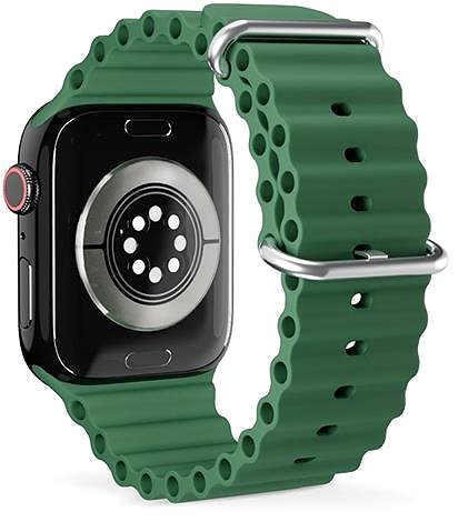 Remienok na hodinky Epico Ocean na Apple Watch 38/40/41 zelený ...