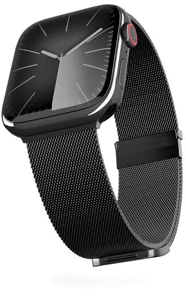 Remienok na hodinky Epico Milanese+ na Apple Watch 42/44/45/49mm vesmírne sivý ...