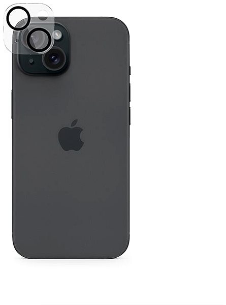 Ochranné sklo na objektív Epico Zafírové ochranné sklo na šošovky fotoaparátu na iPhone 15 / 15 Plus ...