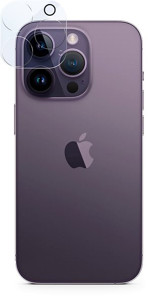 Ochranné sklo na objektív Epico ochranné sklo na šošovky fotoaparátu na iPhone 14 /14 Max ...