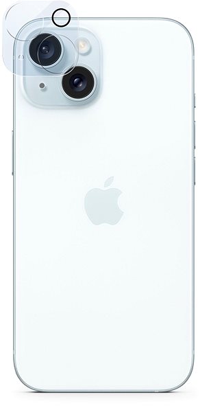 Ochranné sklo na objektív Epico ochranné sklo na šošovky fotoaparátu na iPhone 15 / 15 Plus ...