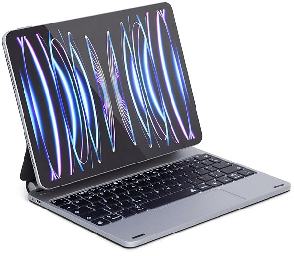 Tablet-Hülle Epico Aluminium Tastatur für Apple iPad Pro 12,9