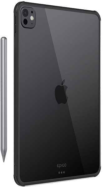 Tablet-Case Epico Hero Cover für iPad Pro 11" (M4/M5) - transparent/schwarz ...