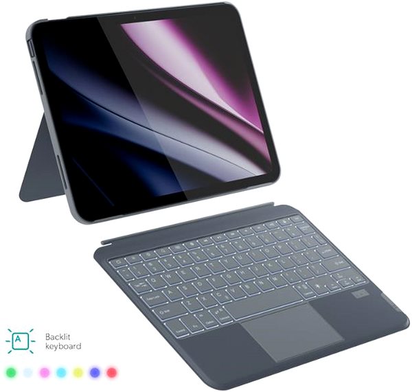 Tablet Case Epico backlit keyboard with case for iPad Pro 11