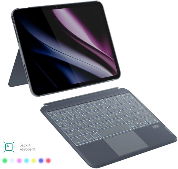 Tablet Case Epico backlit keyboard with case for iPad Pro 11