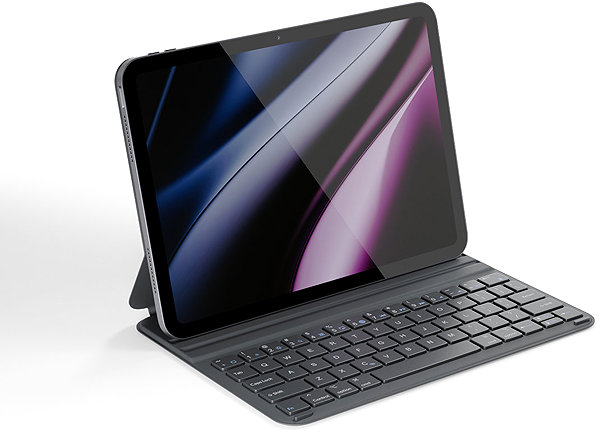Hülle für Tablet mit Tastatur Epico UltraBoard flaches Gehäuse mit Tastatur EK20 für Apple iPad 10,9