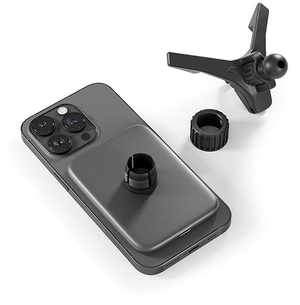 Phone holder Epico Qi2 Mag+ Wireless Car Charger - Black ...
