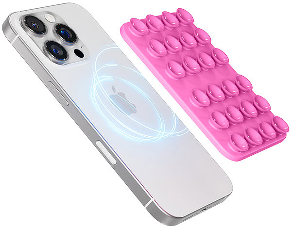 Handy-Halter Epico Mag+ Saugnapf-Telefonhalter MagSafe kompatibel - rosa ...