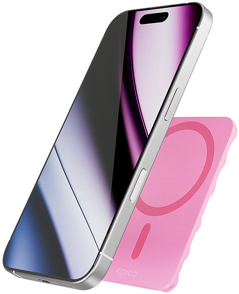 Handy-Halter Epico Mag+ Saugnapf-Telefonhalter MagSafe kompatibel - rosa ...