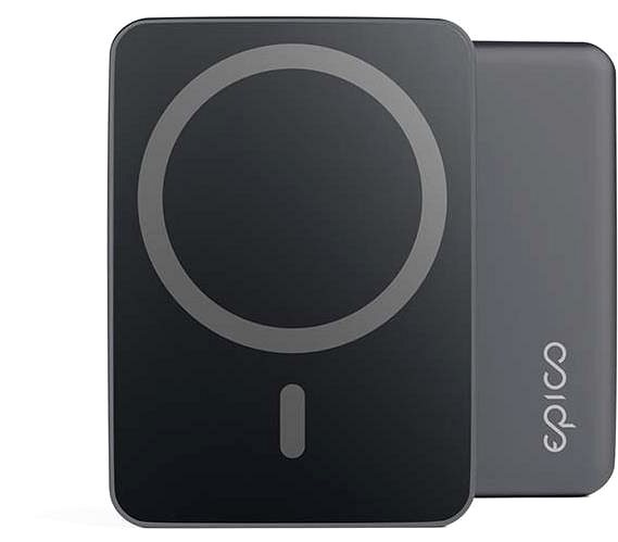 Power Bank Epico Mag+ aluminium power bank 5000mAh - grey ...