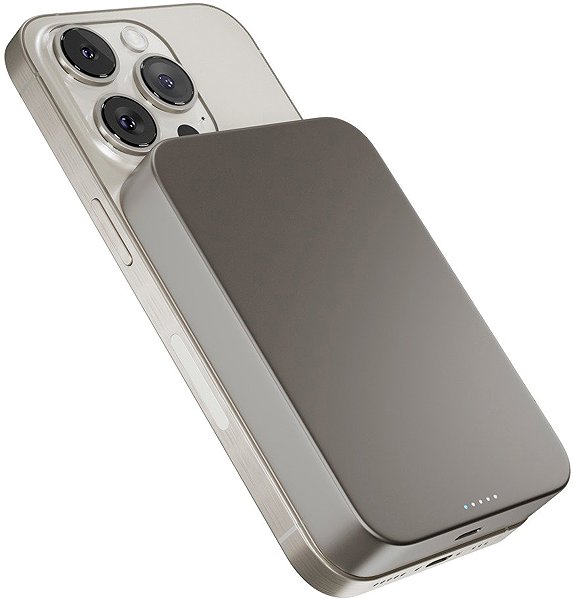 Power Bank Epico UltraPack EM71 Qi2 10000 Mag+ aluminium power bank - titanium ...