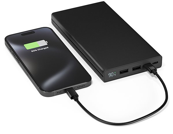 Power Bank Epico UltraPack 45W 30.000mAh aluminium power bank EP29 - black ...