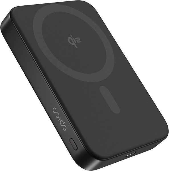 Power Bank Epico UltraPack Qi2 10000mAh Mag+ aluminium wireless powerbank EM71b - black ...